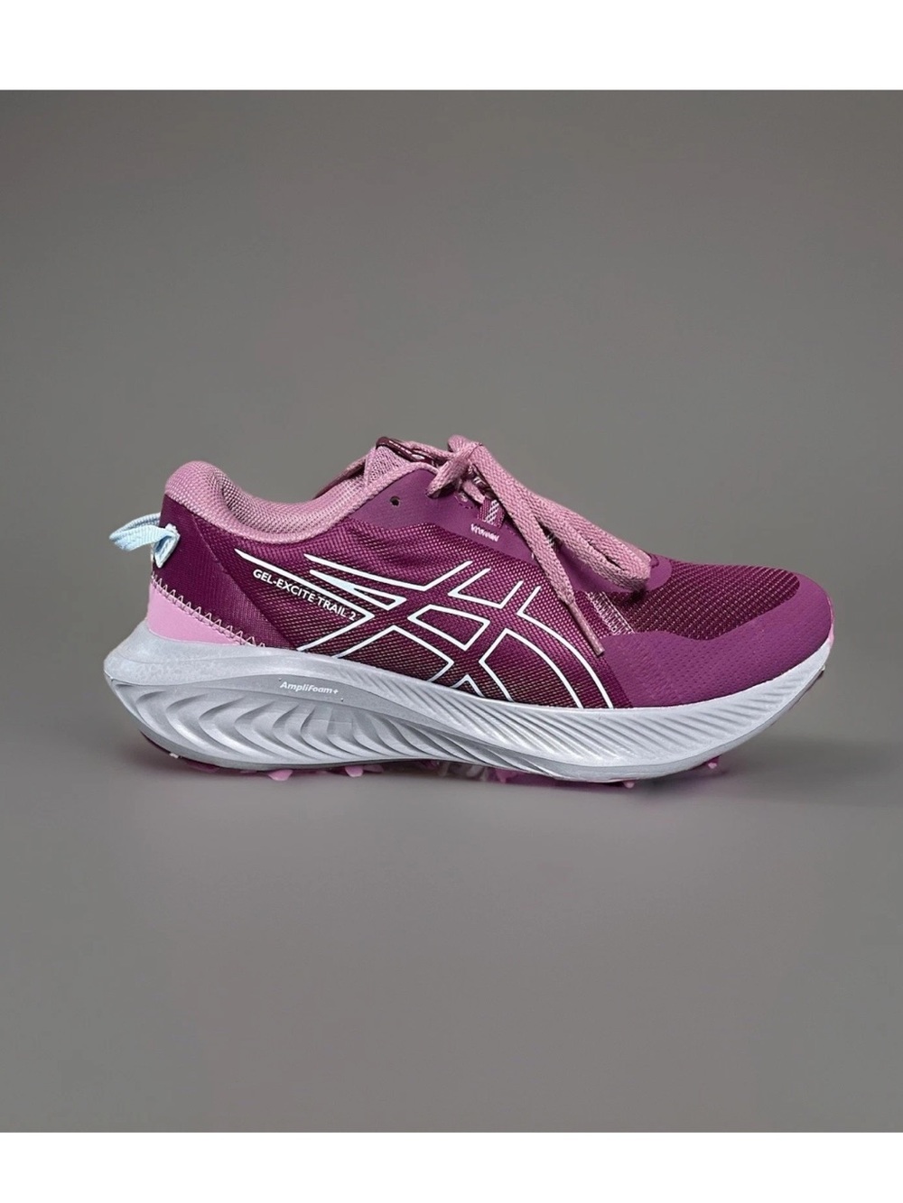 Asics Gel-Excite Trail 2 Women's Trail Shoes Blackberry/Light Blue Size 7.5